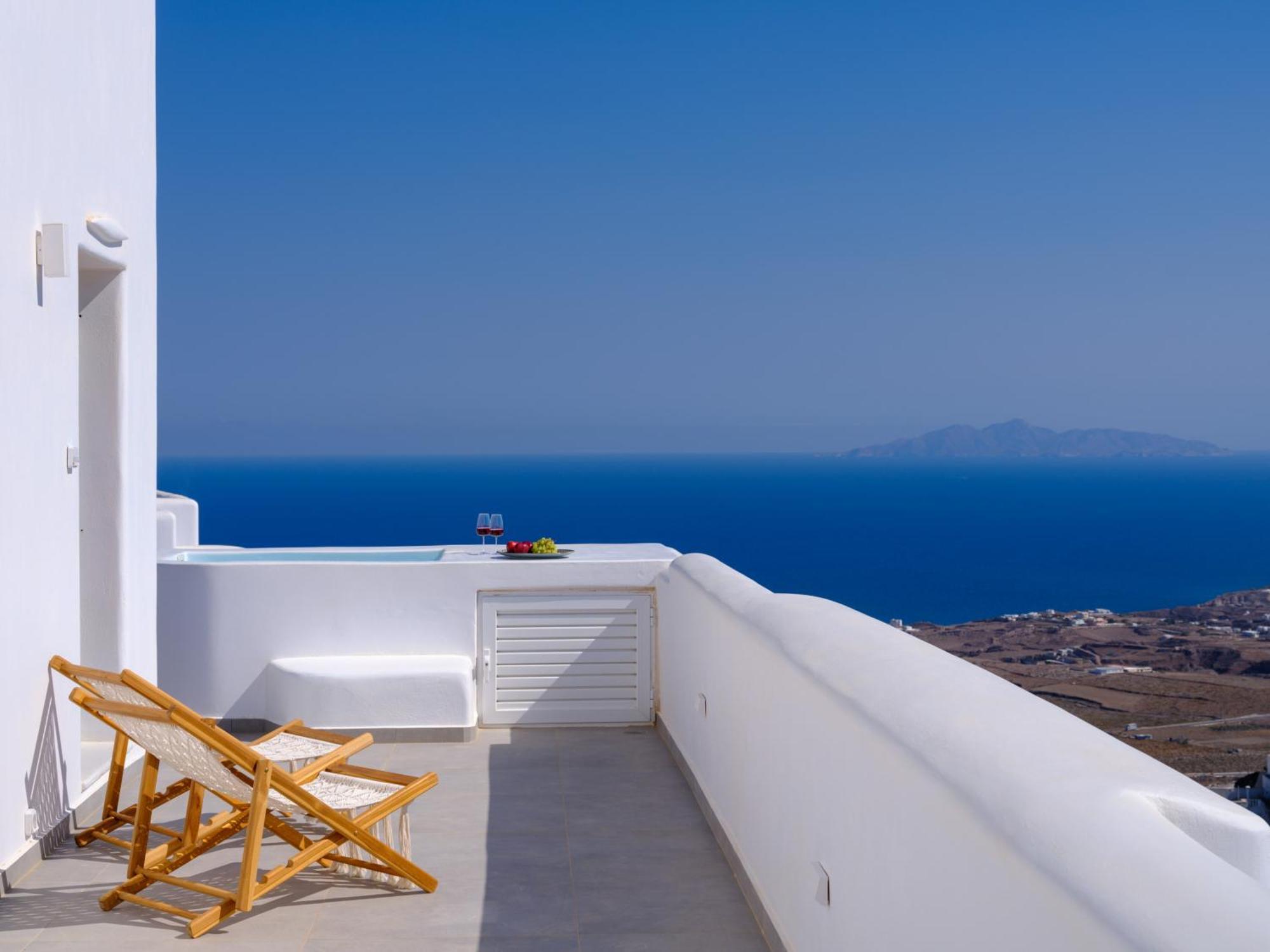 Terra Blanca Suites Imerovígli Kültér fotó