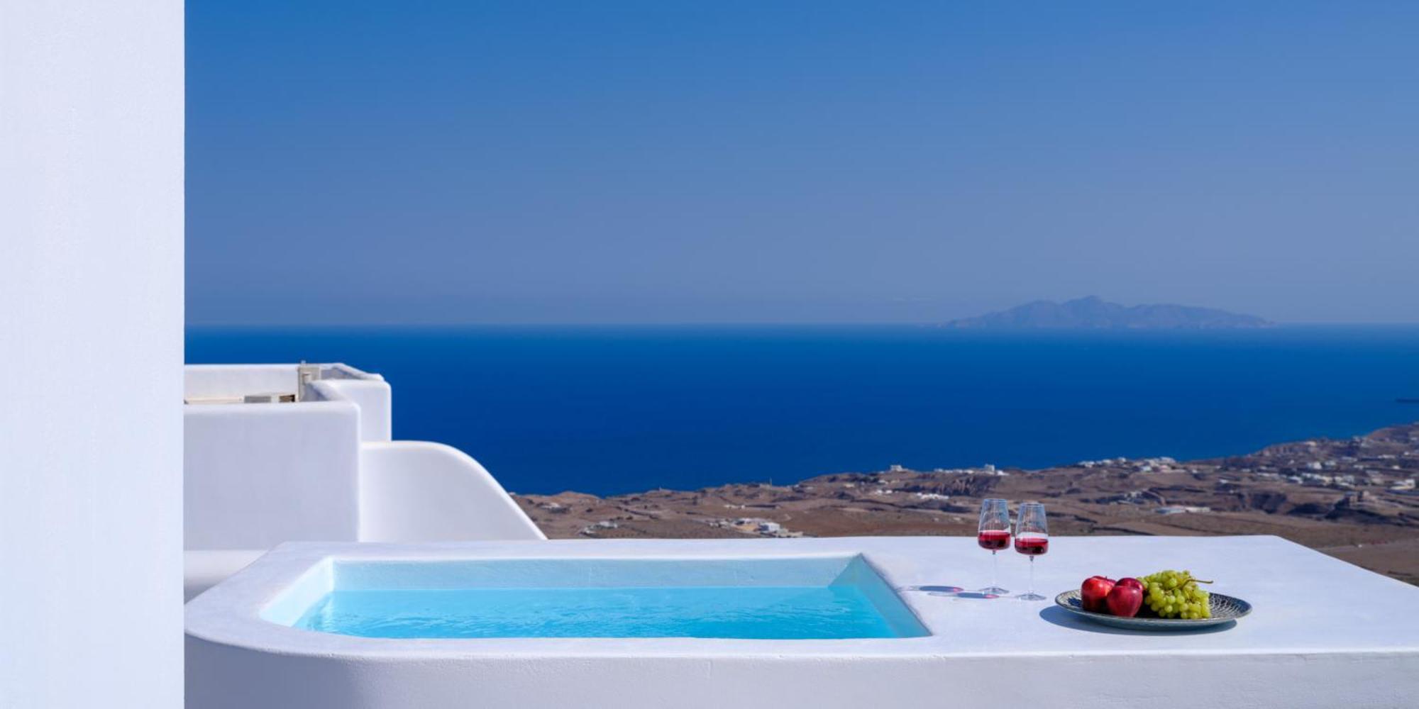Terra Blanca Suites Imerovígli Kültér fotó